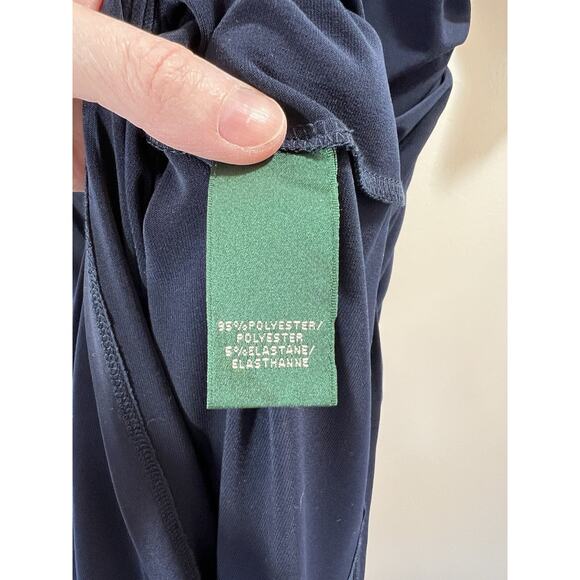 Lauren Ralph Lauren Womens Dress Sz XL 16 Ruched Minimalist Understated Heritage - Picture 6 of 9